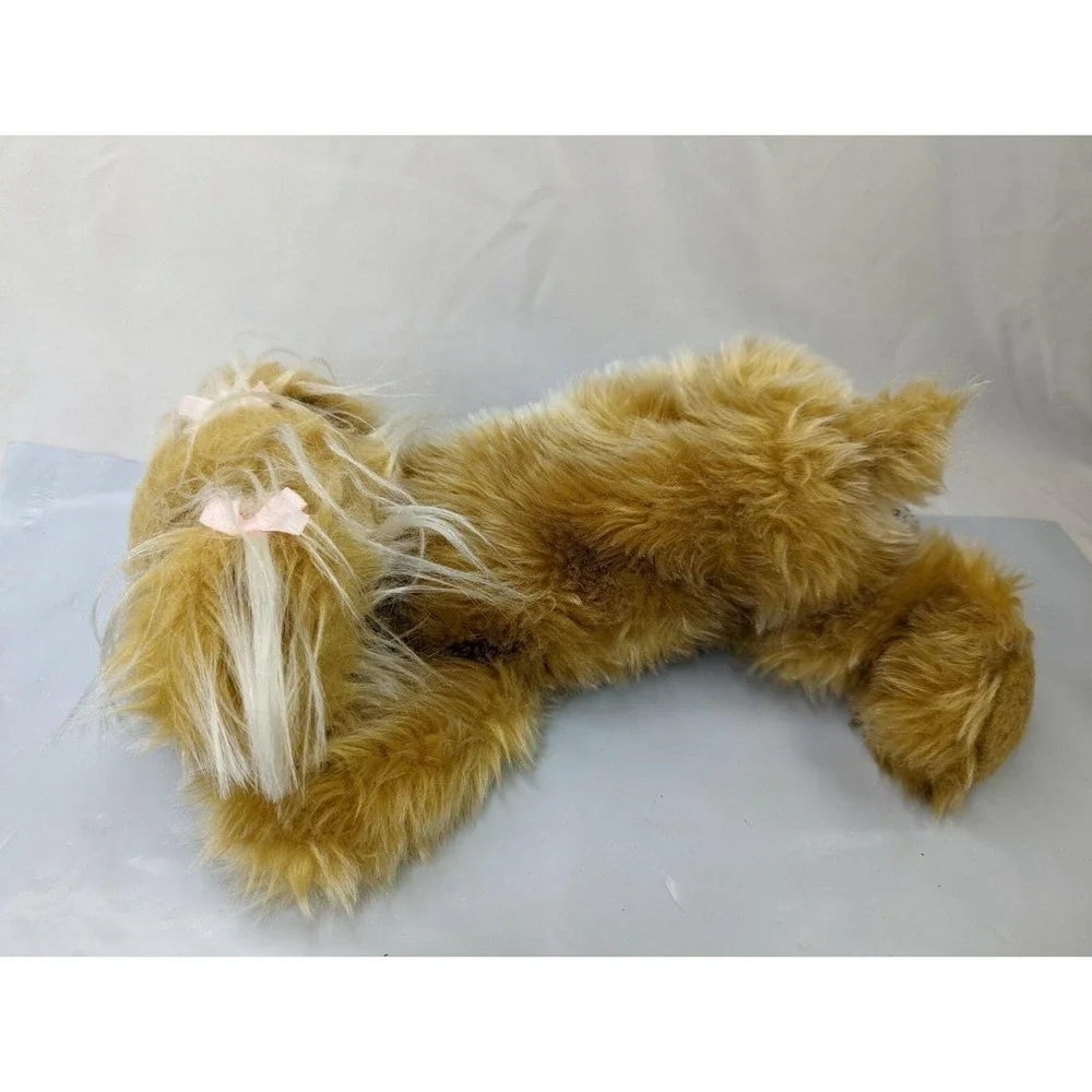 Russ Sparkle‎ Dog Plush Terrier Golden 2 Puppies Lot Stuffed Animal Toy